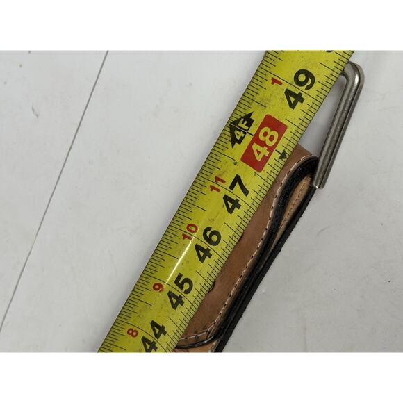 KWH Southwestern Design custom handmade tooled leather belt - Picture 9 of 9